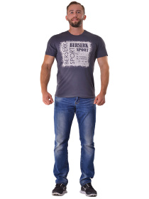 Футболка спортивная Berserk Sport модель SportDailyDarkGreyTSHRT Фото