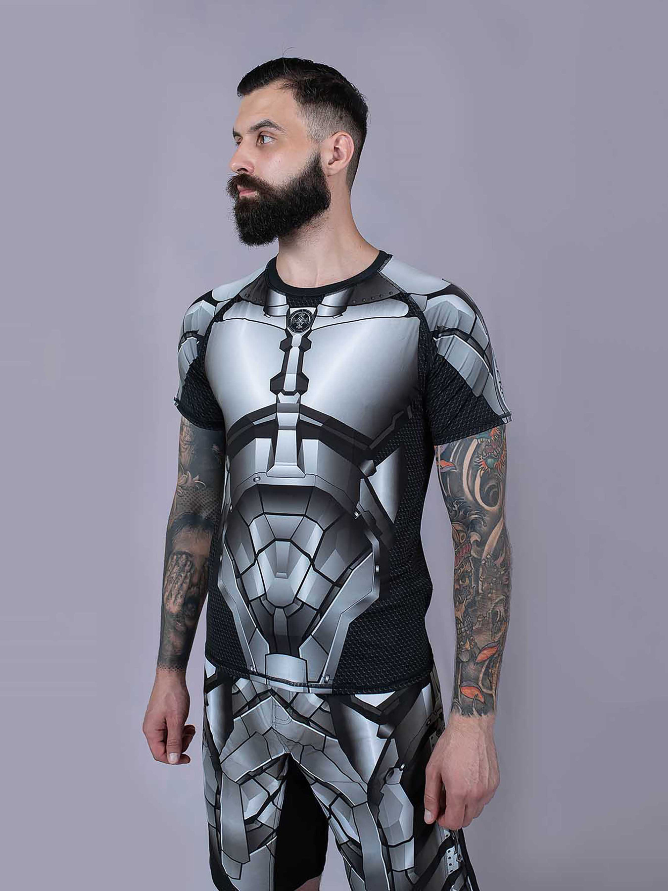 Футболка спортивная Berserk Sport модель IRONMAN2.0GreyTSHRT Фото