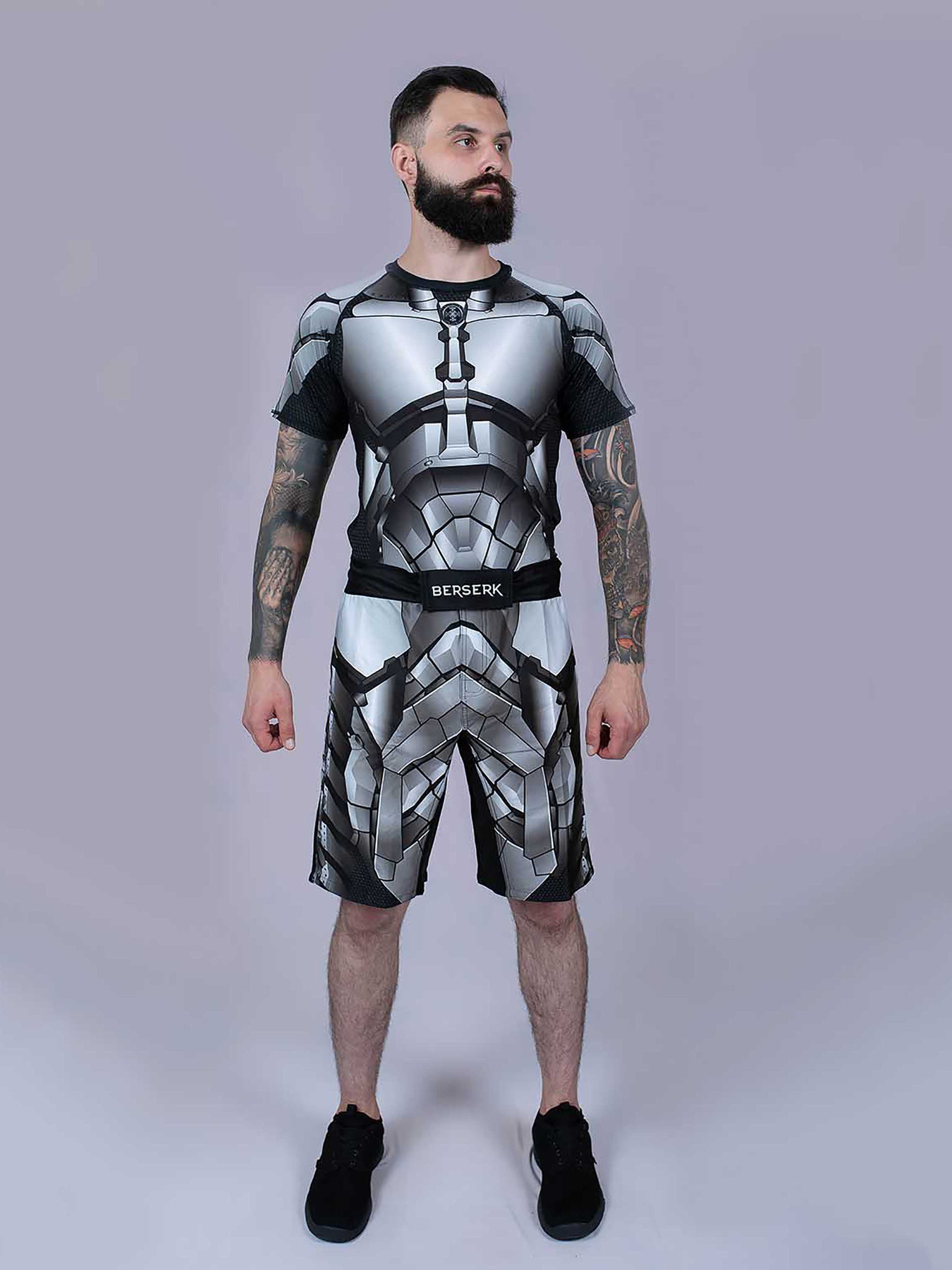 Футболка спортивная Berserk Sport модель IRONMAN2.0GreyTSHRT Фото