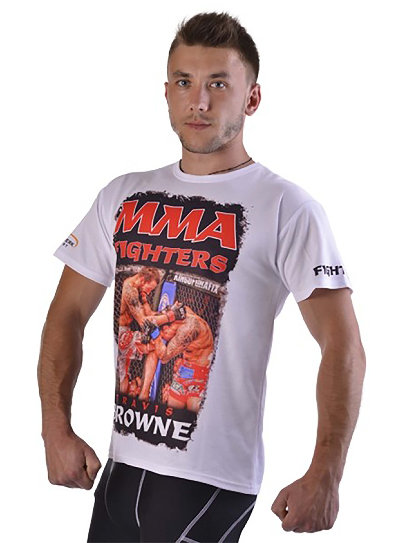 Футболка спортивная Berserk Sport модель TravisBrowneWhiteTSHRT Фото