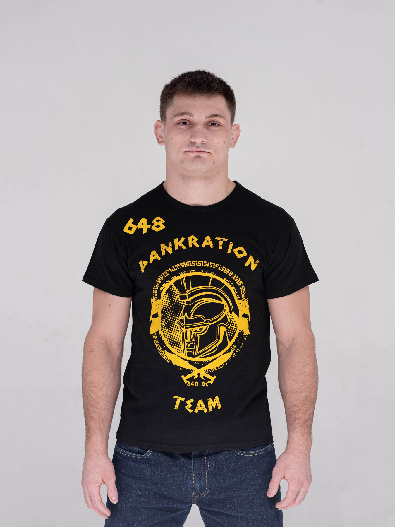 Спортивна футболка Berserk Sport модель SpartanPankrationBlackTSHRT Фото