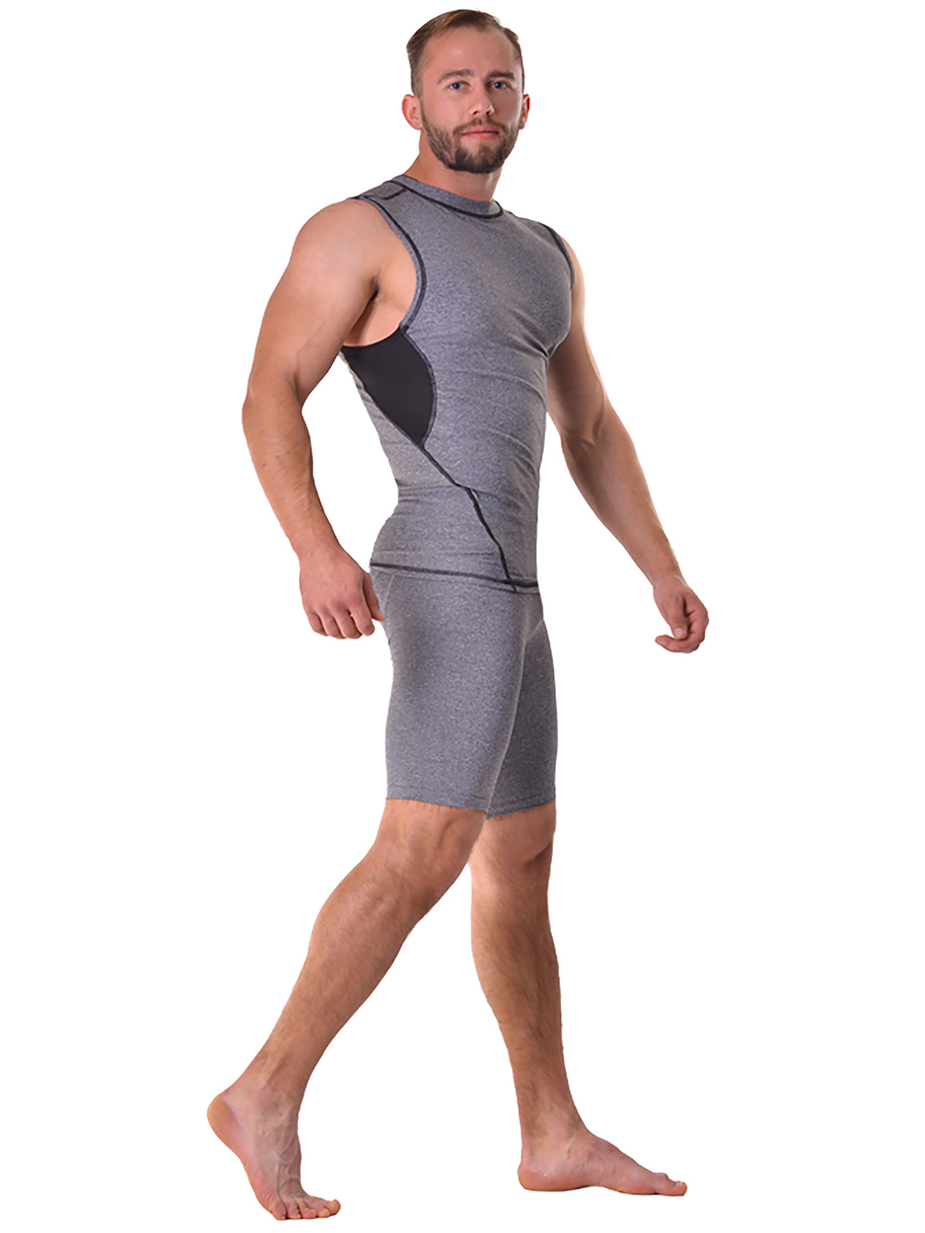 Спортивная майка Berserk Sport модель F-17GreyTSHRT Фото