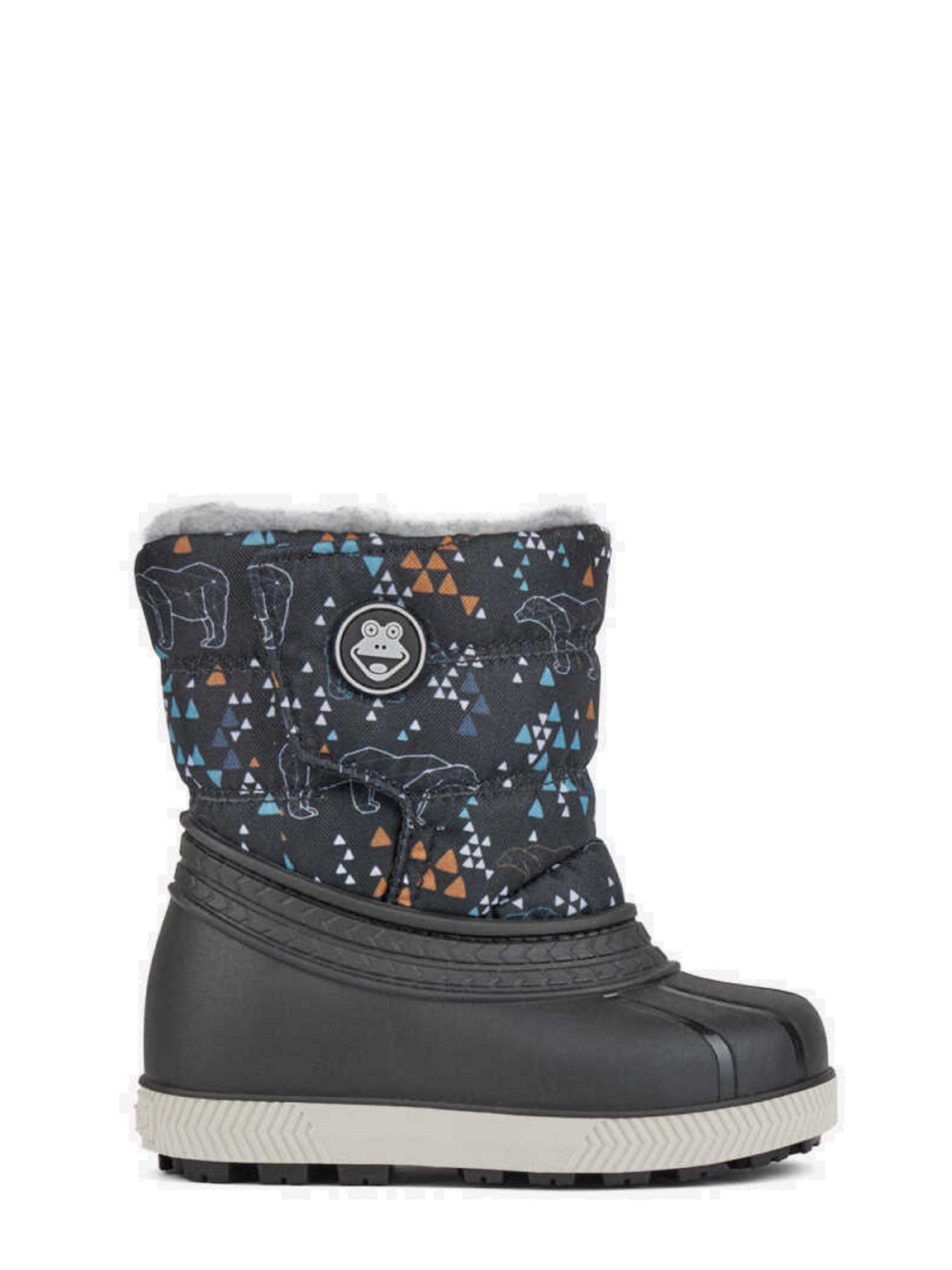 Сапоги дутики COQUI модель 5042Black_polar_bear Фото