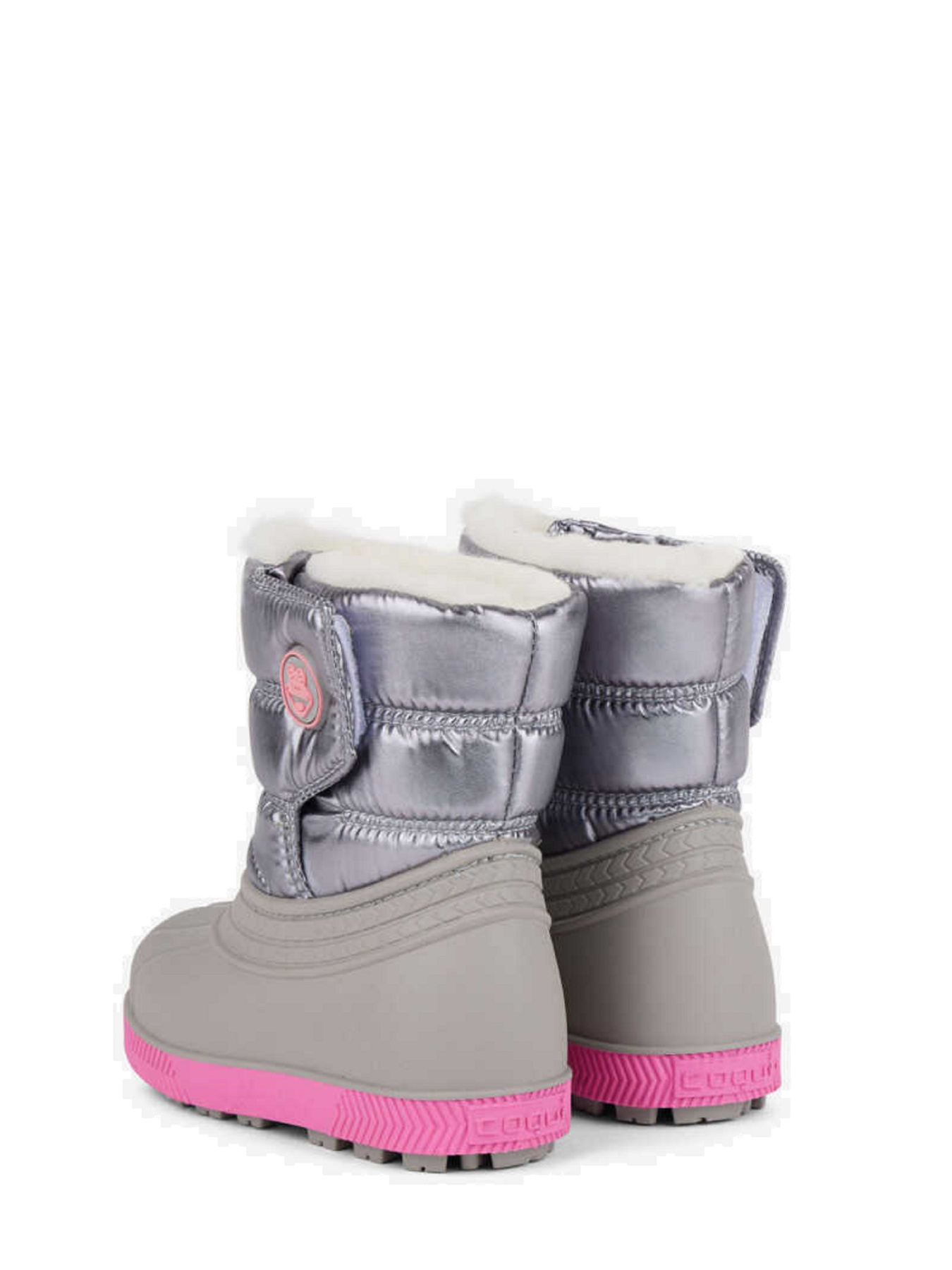 Сапоги дутики COQUI модель 5042Mid.grey_silver Фото