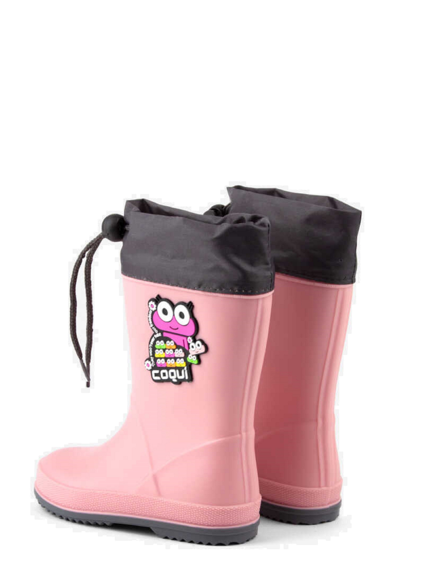 Сапоги резиновые COQUI модель 8508Powder_Pink_Dk.Grey Фото