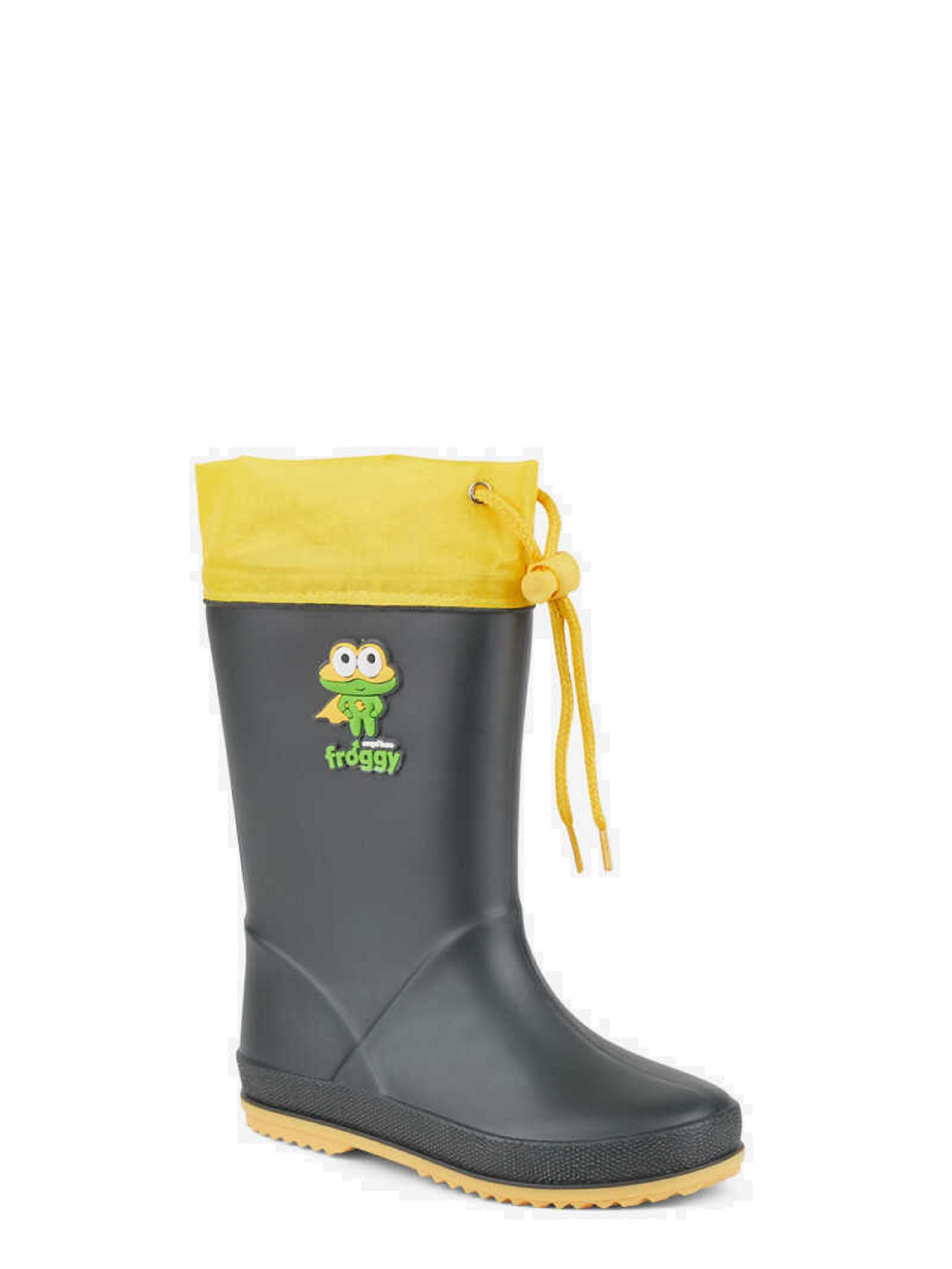 Сапоги резиновые COQUI модель 8508Antracit_Yellow_Hero Фото