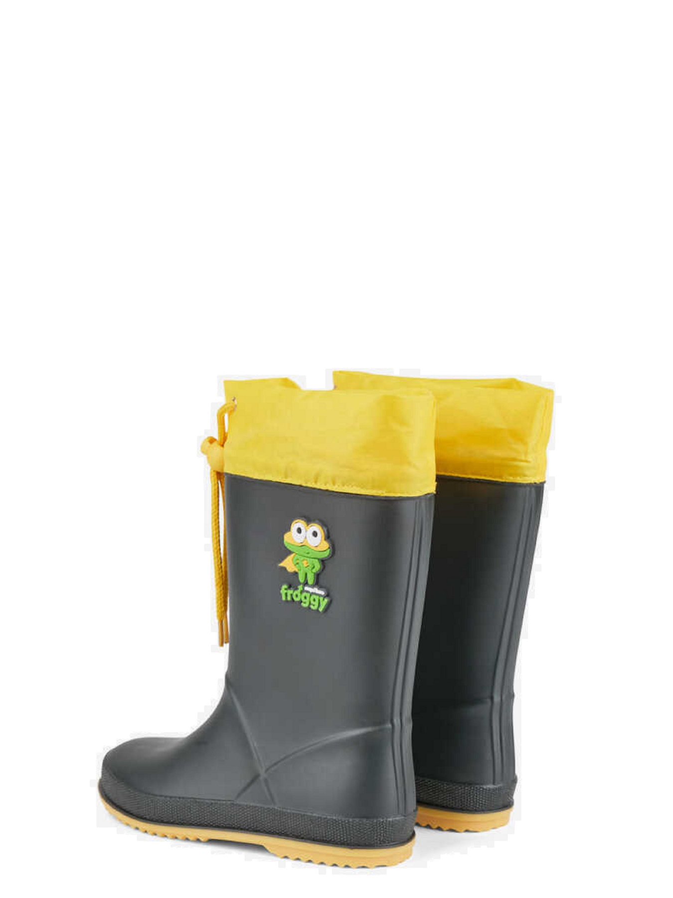 Сапоги резиновые COQUI модель 8508Antracit_Yellow_Hero Фото