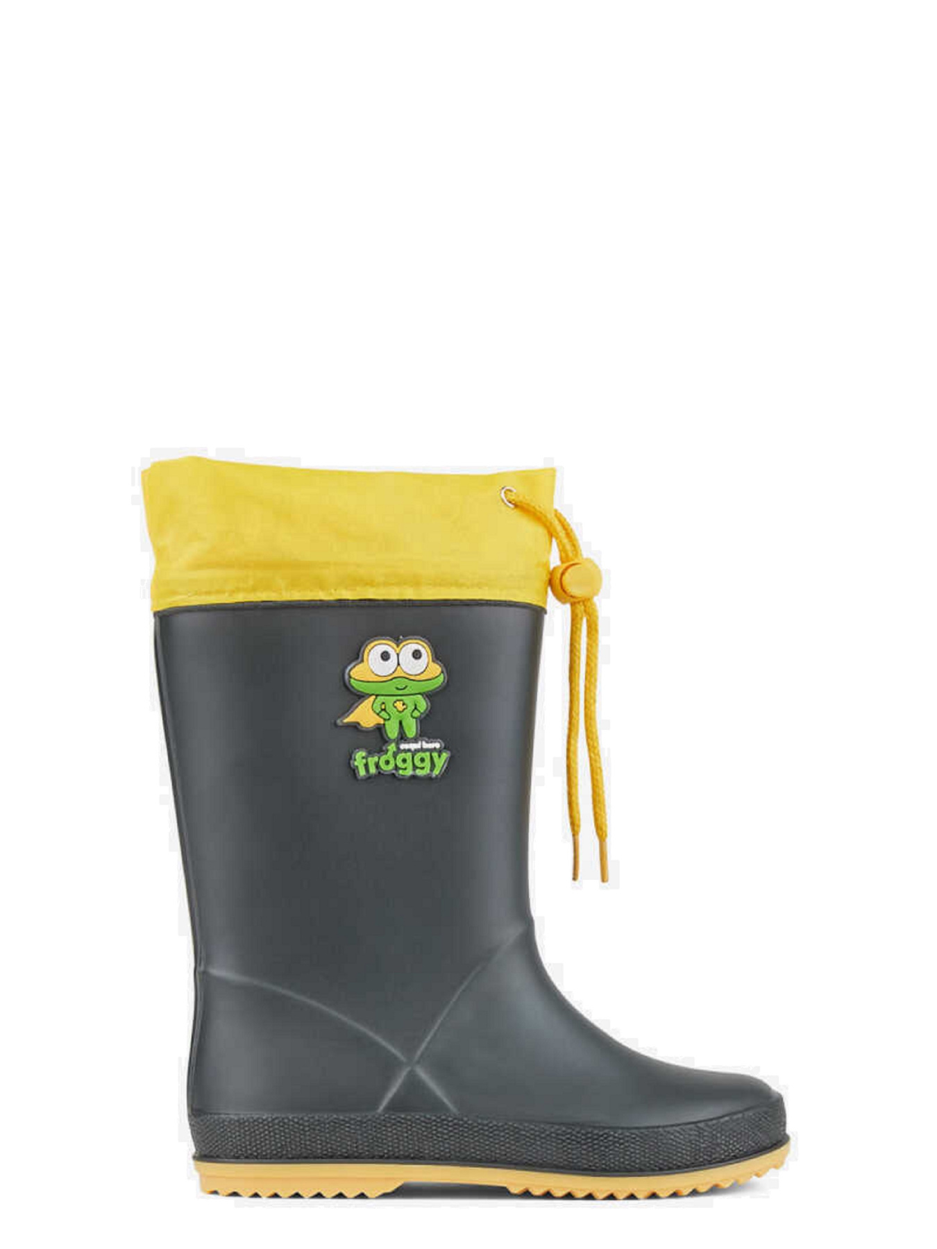 Сапоги резиновые COQUI модель 8508Antracit_Yellow_Hero Фото