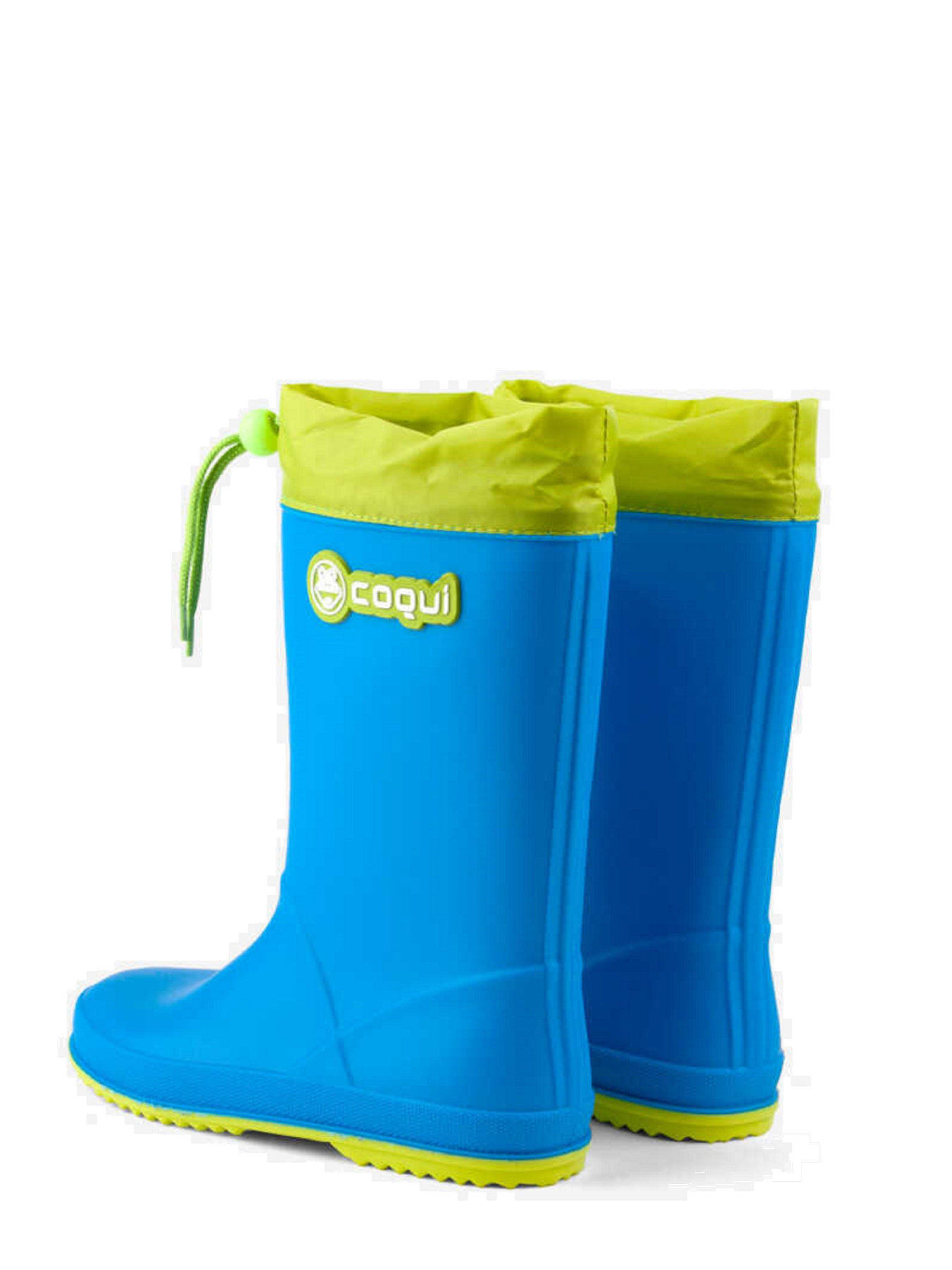 Сапоги резиновые COQUI модель 8509Sea_Blue_Citrus Фото