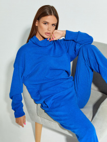 Спортивный костюм ISSA Plus модель 12109_siniy Фото