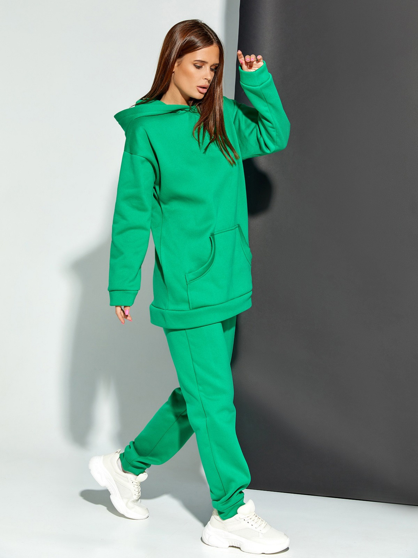 Спортивний костюм ISSA Plus модель 12236B_green Фото