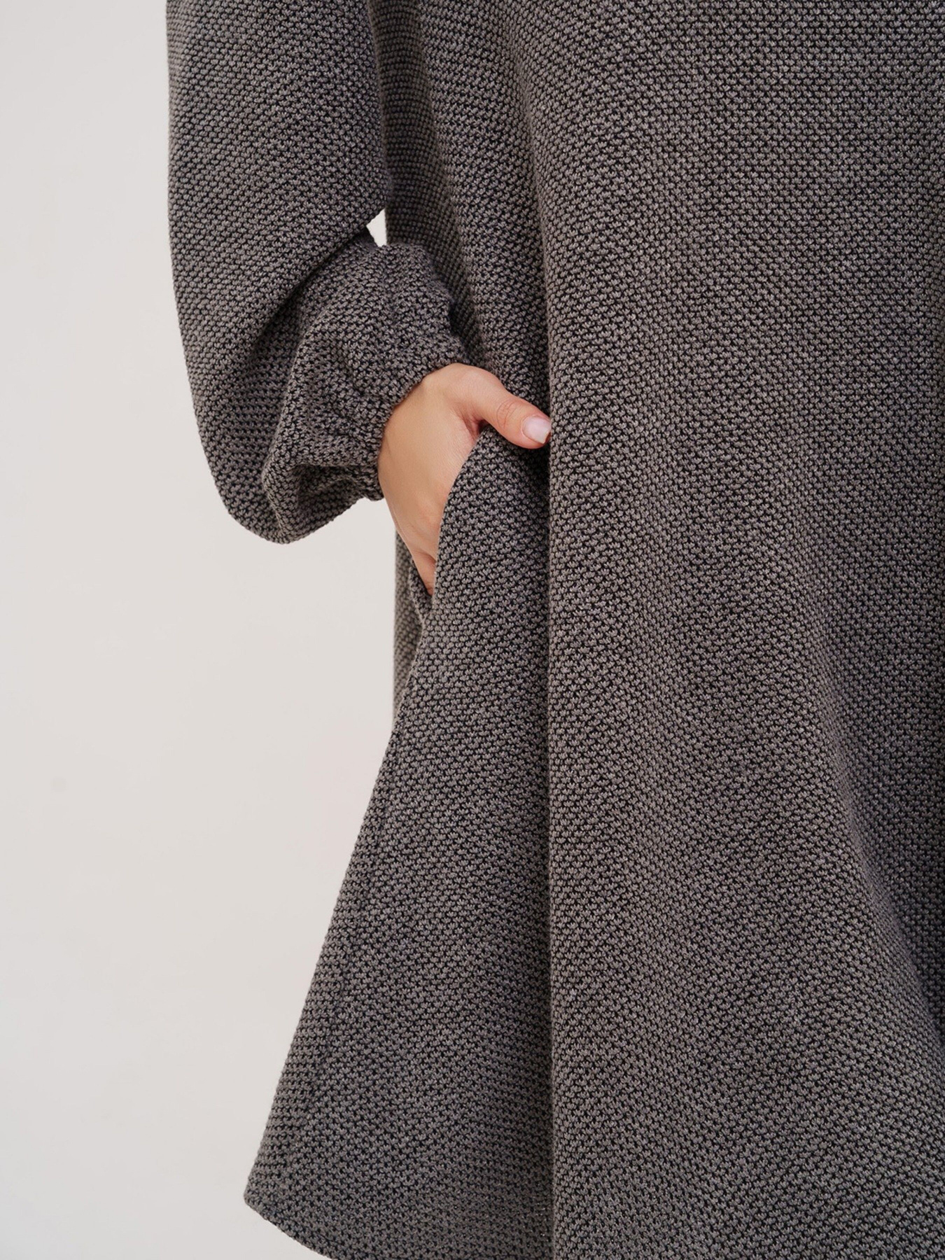 Платье мини ISSA Plus модель 12334A_grey Фото