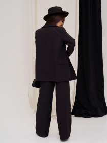 Деловой костюм ISSA Plus модель 12932_black Фото