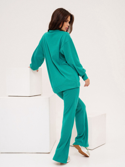 Костюм ISSA Plus модель 13528_green — фото 3 - INTERTOP