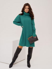 Платье мини ISSA Plus модель 13530_green Фото