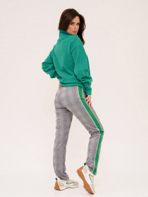 Костюм ISSA Plus модель 13531_greengrey Фото