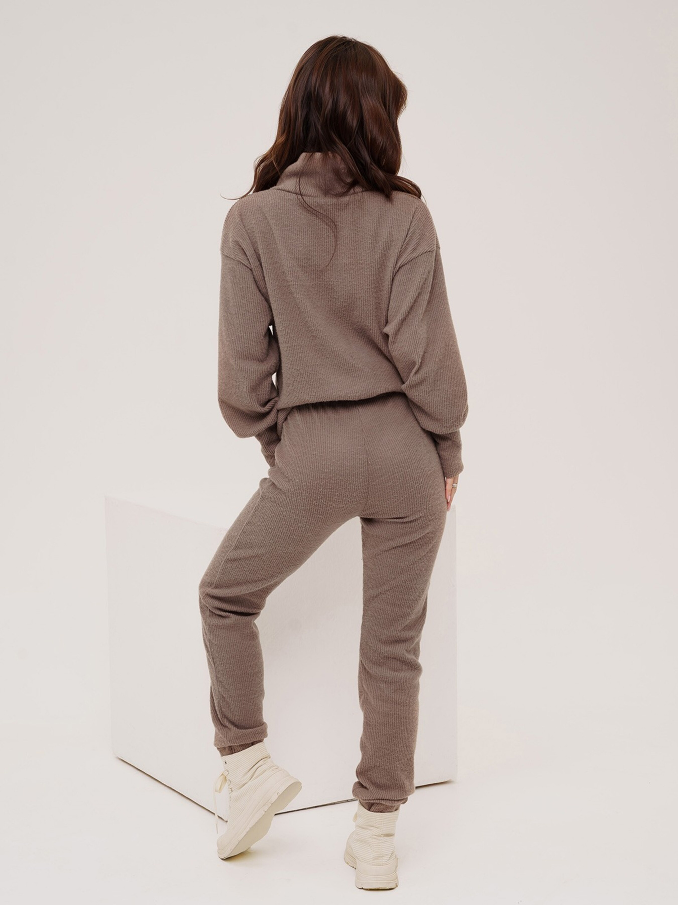 Спортивний костюм ISSA Plus модель 13533_brown Фото