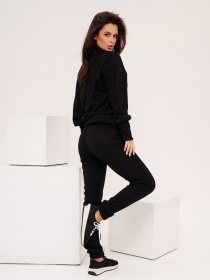 Спортивный костюм ISSA Plus модель 13533_black Фото