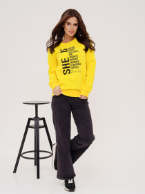 Свитшот ISSA Plus модель 13535_yellow Фото