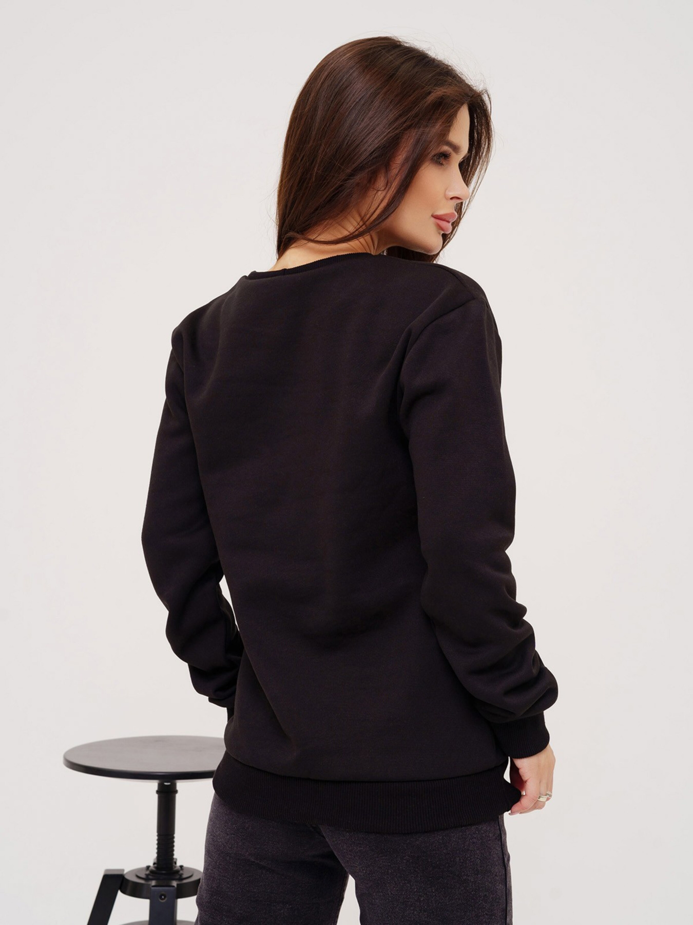 Свитшот ISSA Plus модель 13535_black Фото