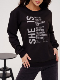 Свитшот ISSA Plus модель 13535_black Фото
