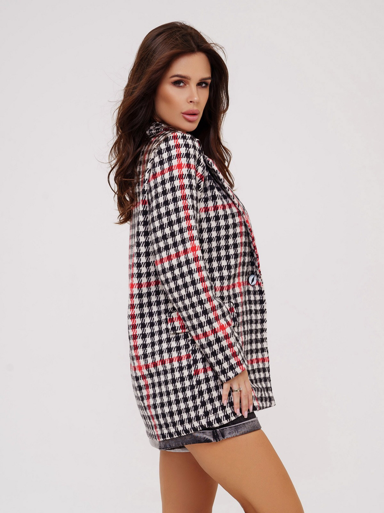 Жакет ISSA Plus модель 13545_multicolor Фото