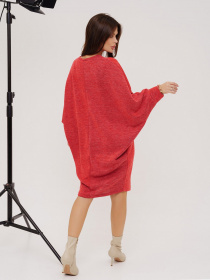 Платье мини ISSA Plus модель 13546_red Фото