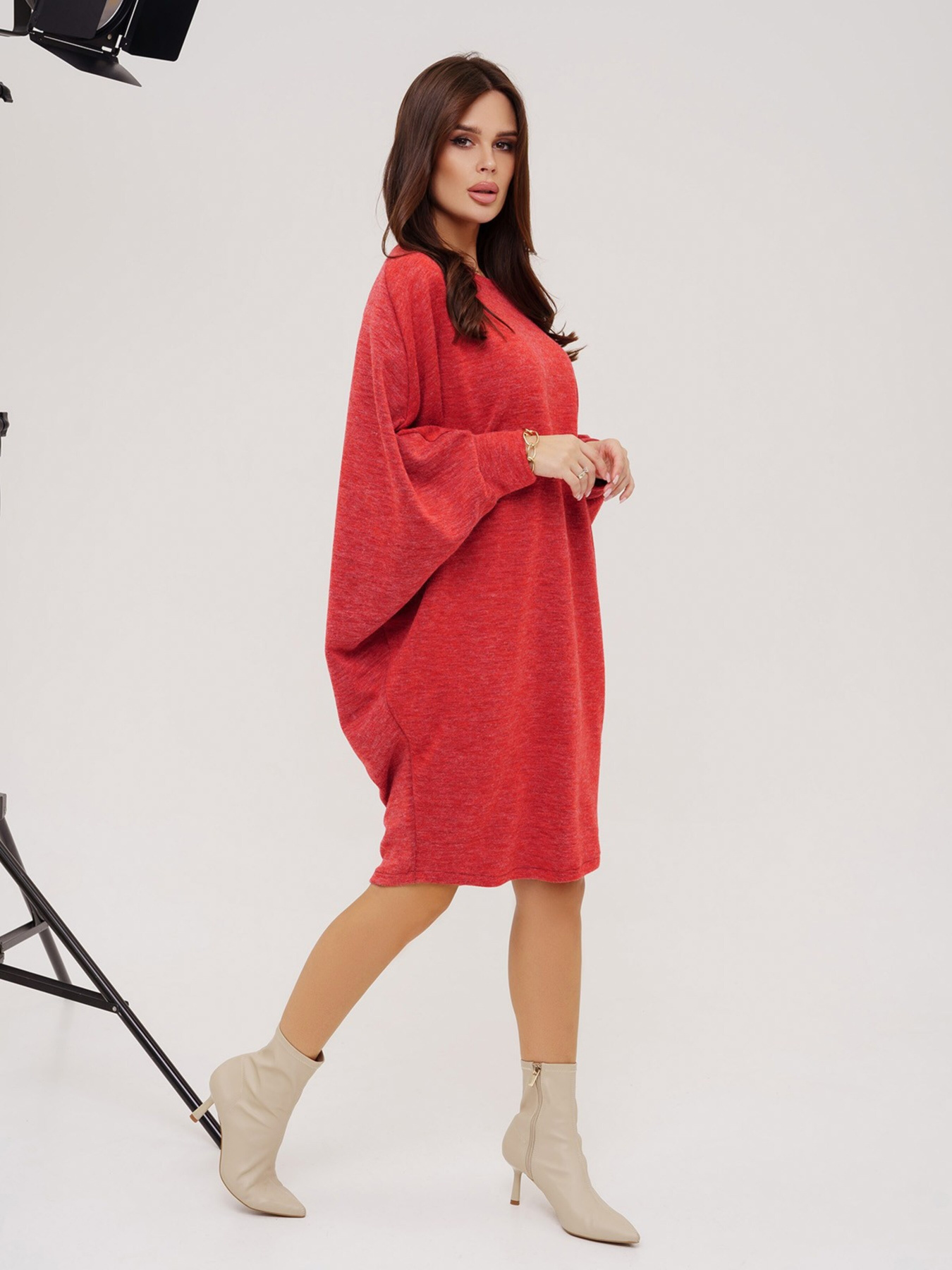 Платье мини ISSA Plus модель 13546_red Фото