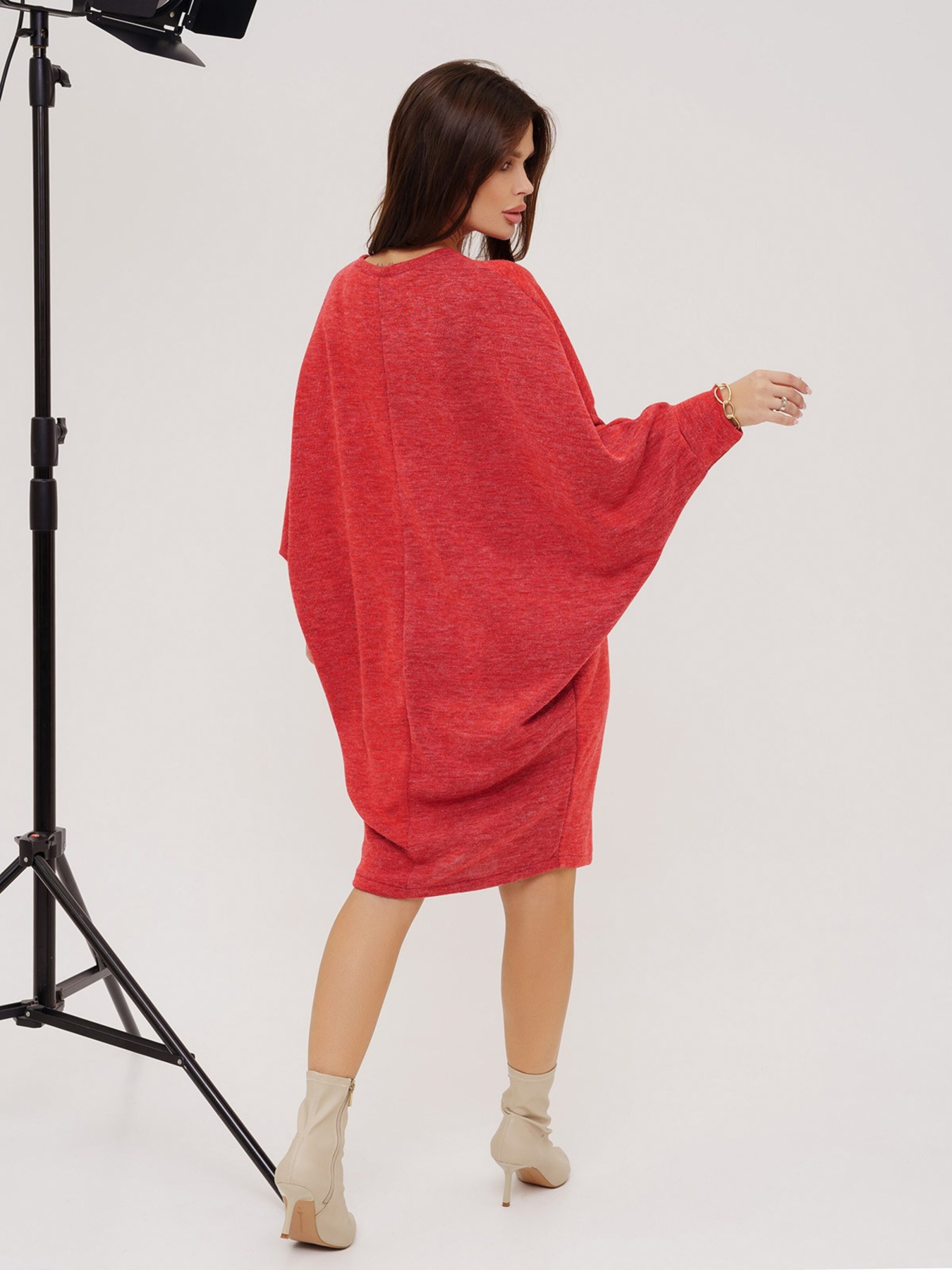 Платье мини ISSA Plus модель 13546_red Фото