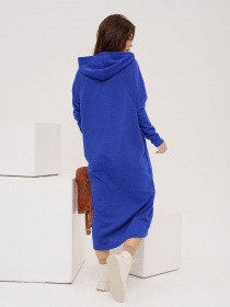 Платье миди ISSA Plus модель 13547_blue Фото