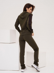 Спортивный костюм ISSA Plus модель 13548_khaki Фото