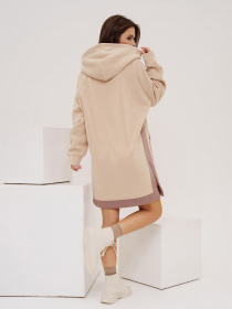 Худи ISSA Plus модель 13553_beige Фото