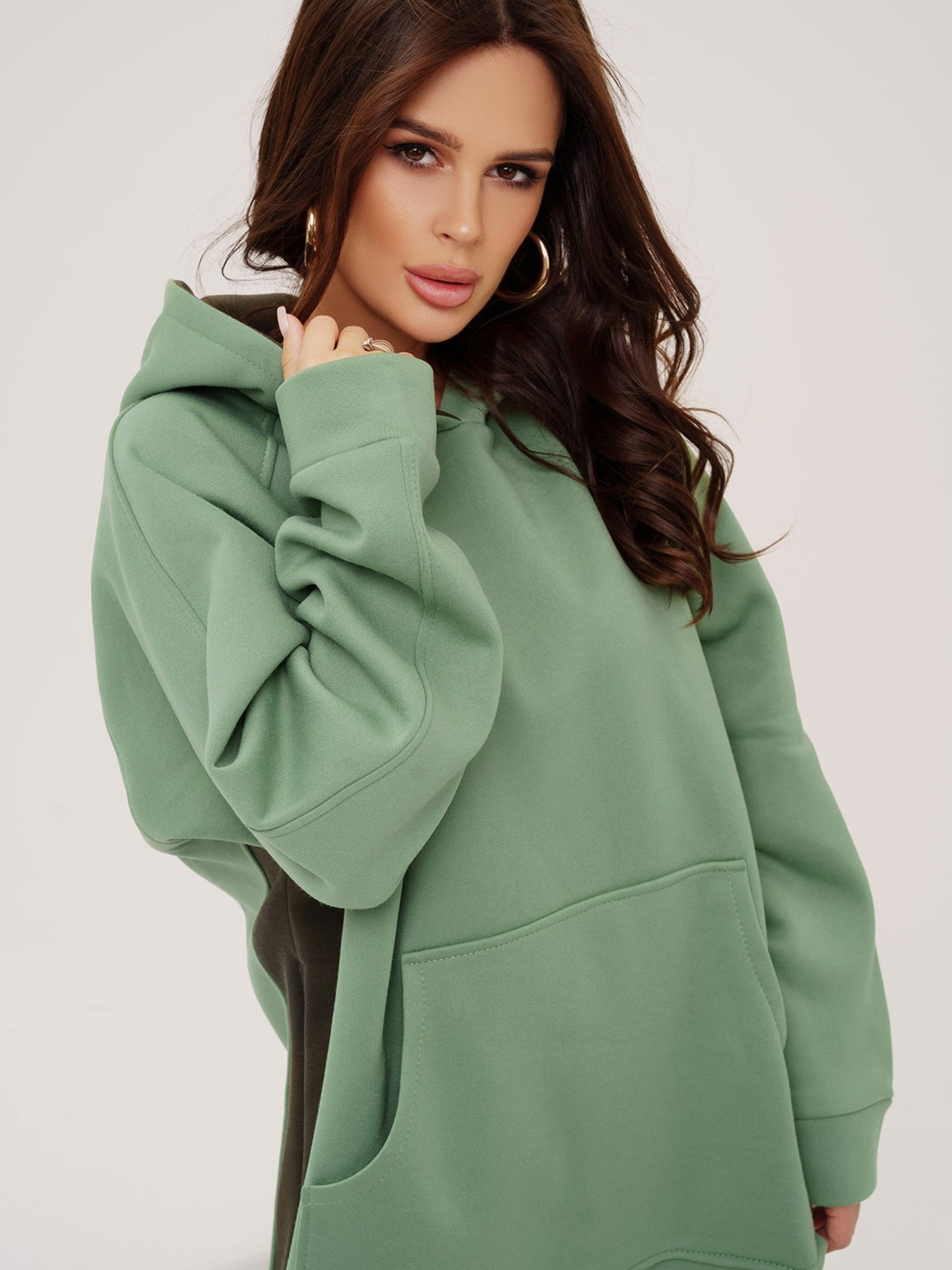 Худі ISSA Plus модель 13553_mint Фото