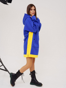 Худи ISSA Plus модель 13553_blue Фото