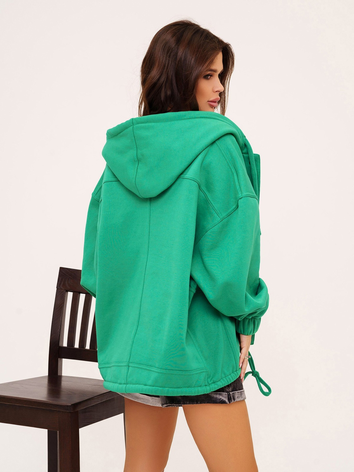 Кофта ISSA Plus модель 13554_green Фото