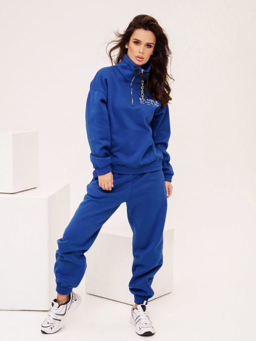 Спортивный костюм ISSA Plus модель 13555_blue Фото