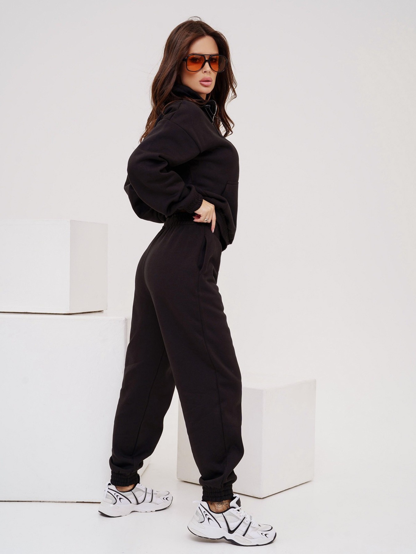 Спортивний костюм ISSA Plus модель 13555_черный Фото