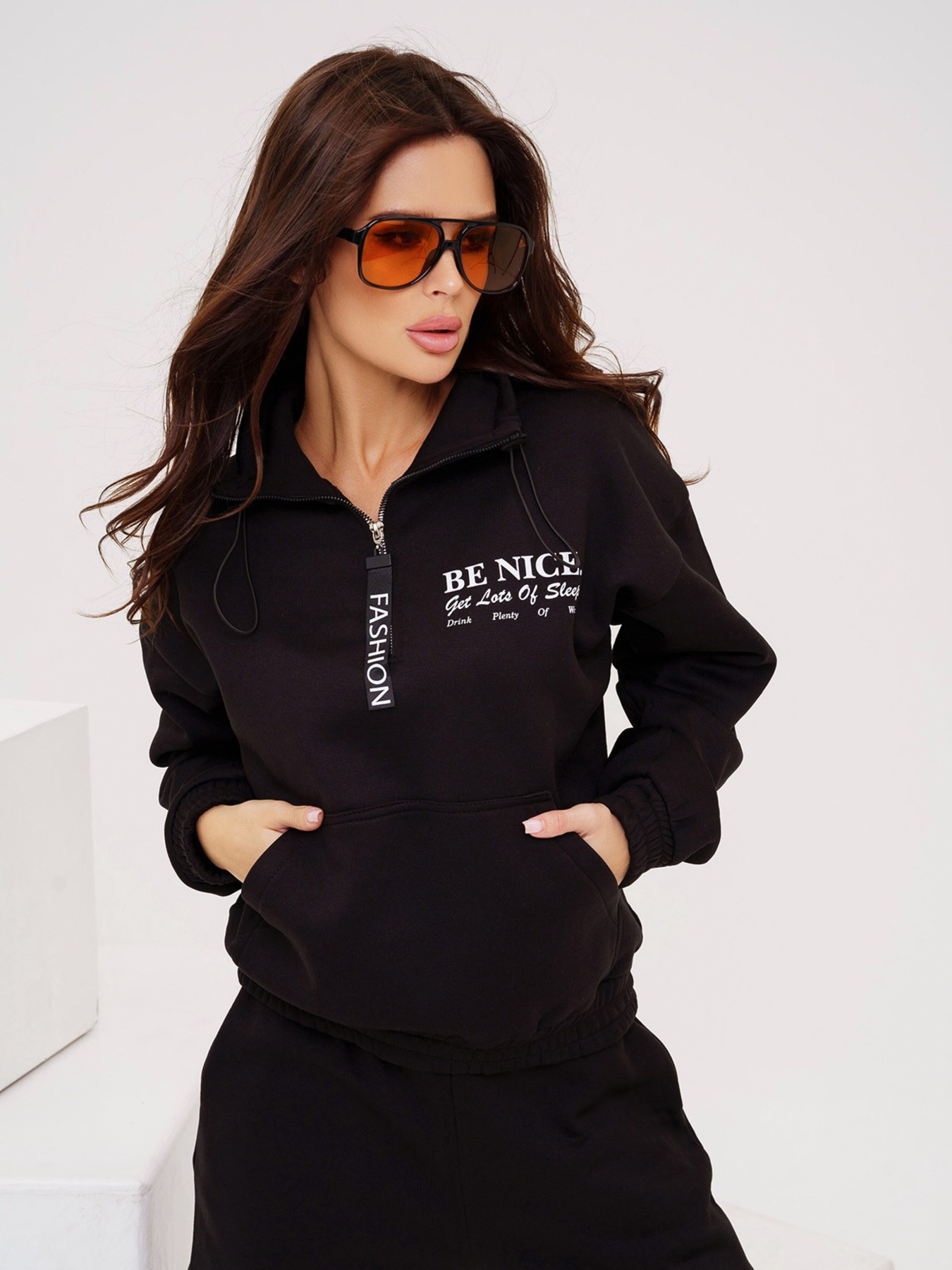 Спортивний костюм ISSA Plus модель 13555_черный Фото