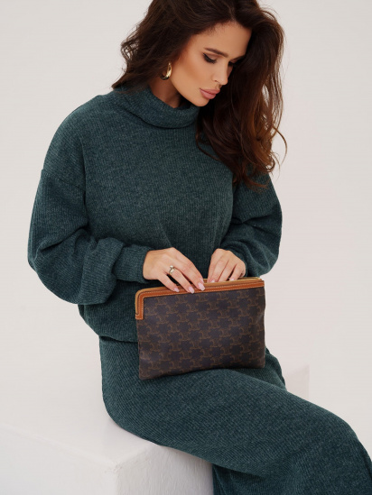 Костюм ISSA Plus модель 13557_green — фото 4 - INTERTOP