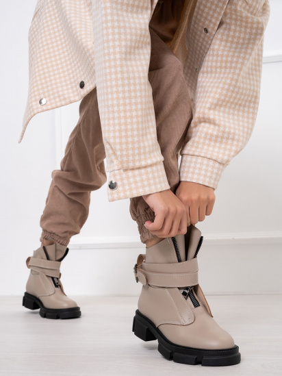 Черевики ISSA Plus модель OB2-112_beige — фото - INTERTOP