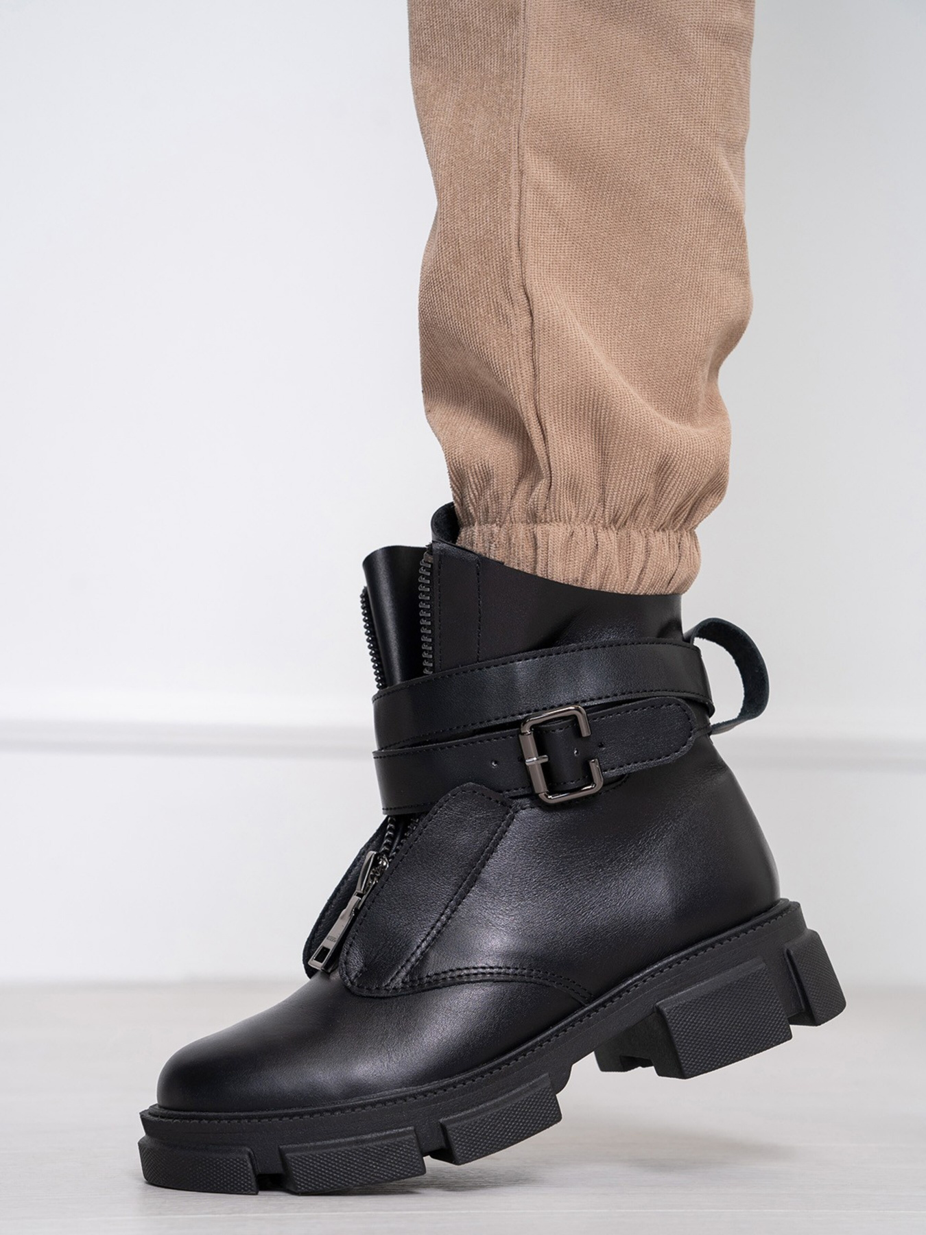 Черевики ISSA Plus модель OB2-112_black Фото