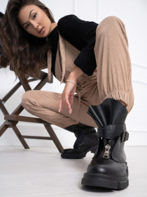 Черевики ISSA Plus модель OB2-112_black Фото