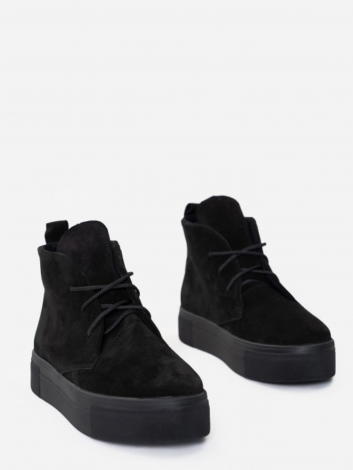 Ботинки ISSA Plus модель OB2-114_black Фото