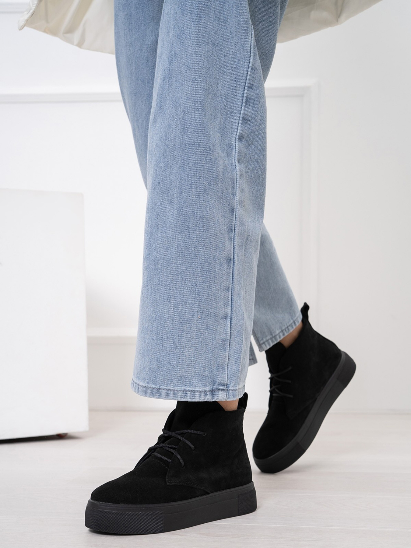 Ботинки ISSA Plus модель OB2-114_black Фото