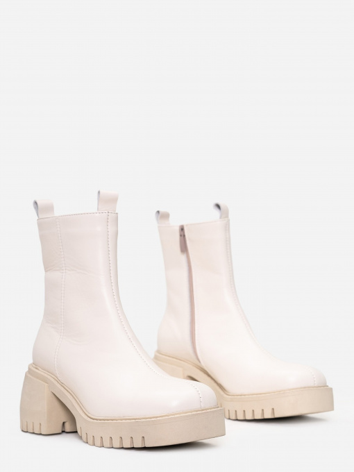 Ботинки ISSA Plus модель OB2-117_milky Фото