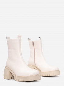 Черевики ISSA Plus модель OB2-117_milky Фото