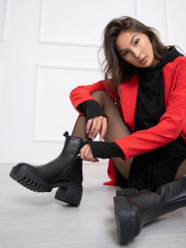 Ботинки ISSA Plus модель OB2-117_black Фото