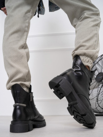 Черевики ISSA Plus модель OB2-119_black Фото