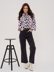 Сорочка ISSA Plus модель SA-423_lilac Фото