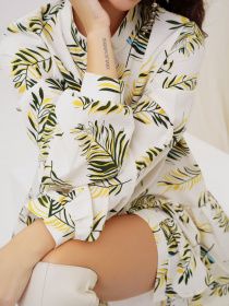 Платье мини ISSA Plus модель SA-424_beige Фото